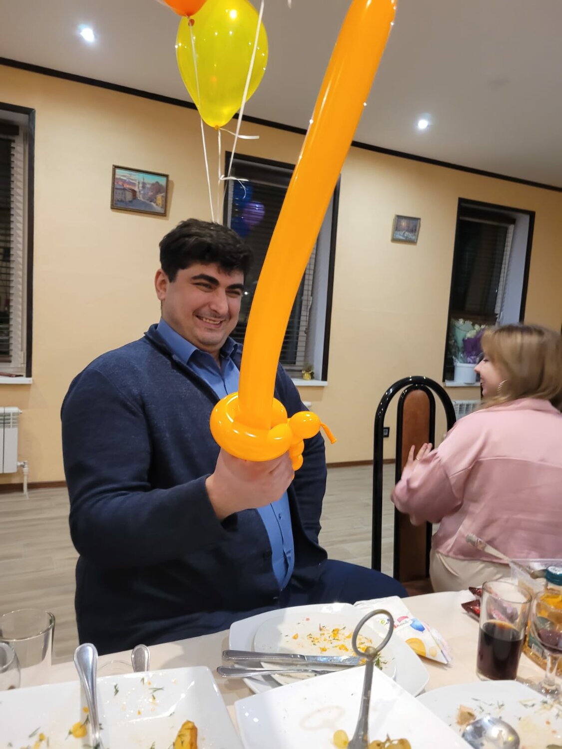 человек, мужчина, towsan ketek balondan, такса из шариков, такса из шарика