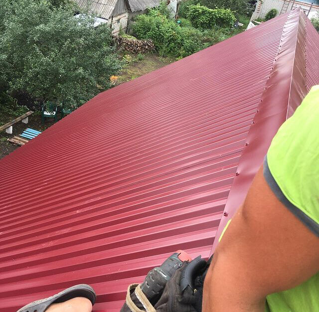 кровли, покрытие резиновой краской, крыша, покрытие, кровельные работы