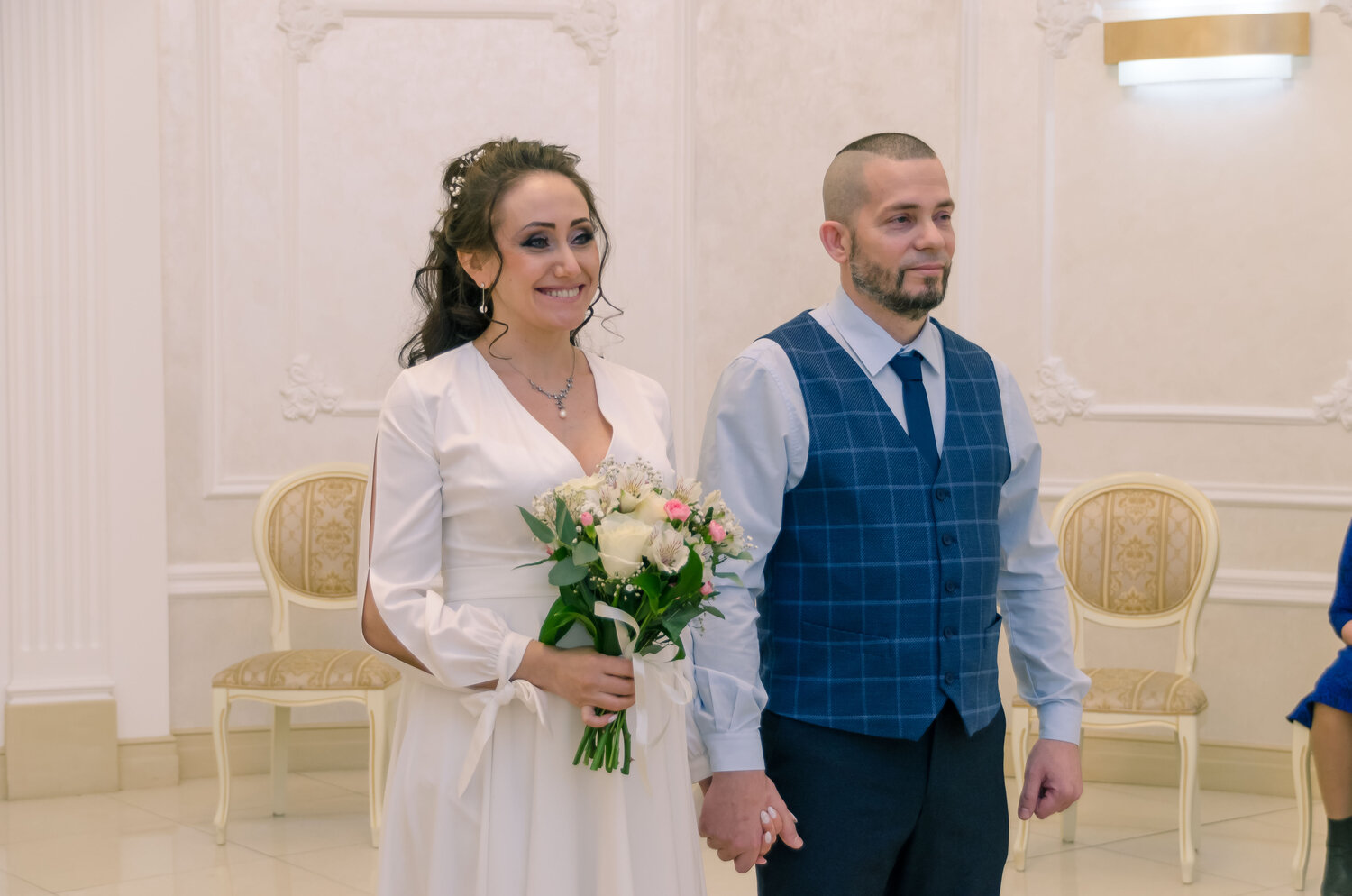 дворец бракосочетания, загс, свадьба, муж марины девятовой алексей пигуренко, девушка