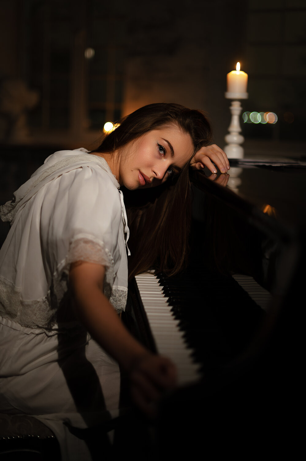 женщина, девушка, человек, для волос пианино, текст