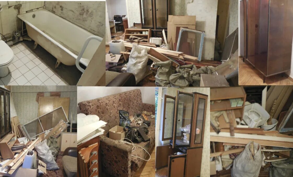 Вывоз старой мебели в Москве и Московской области - Вывоз мусора ...