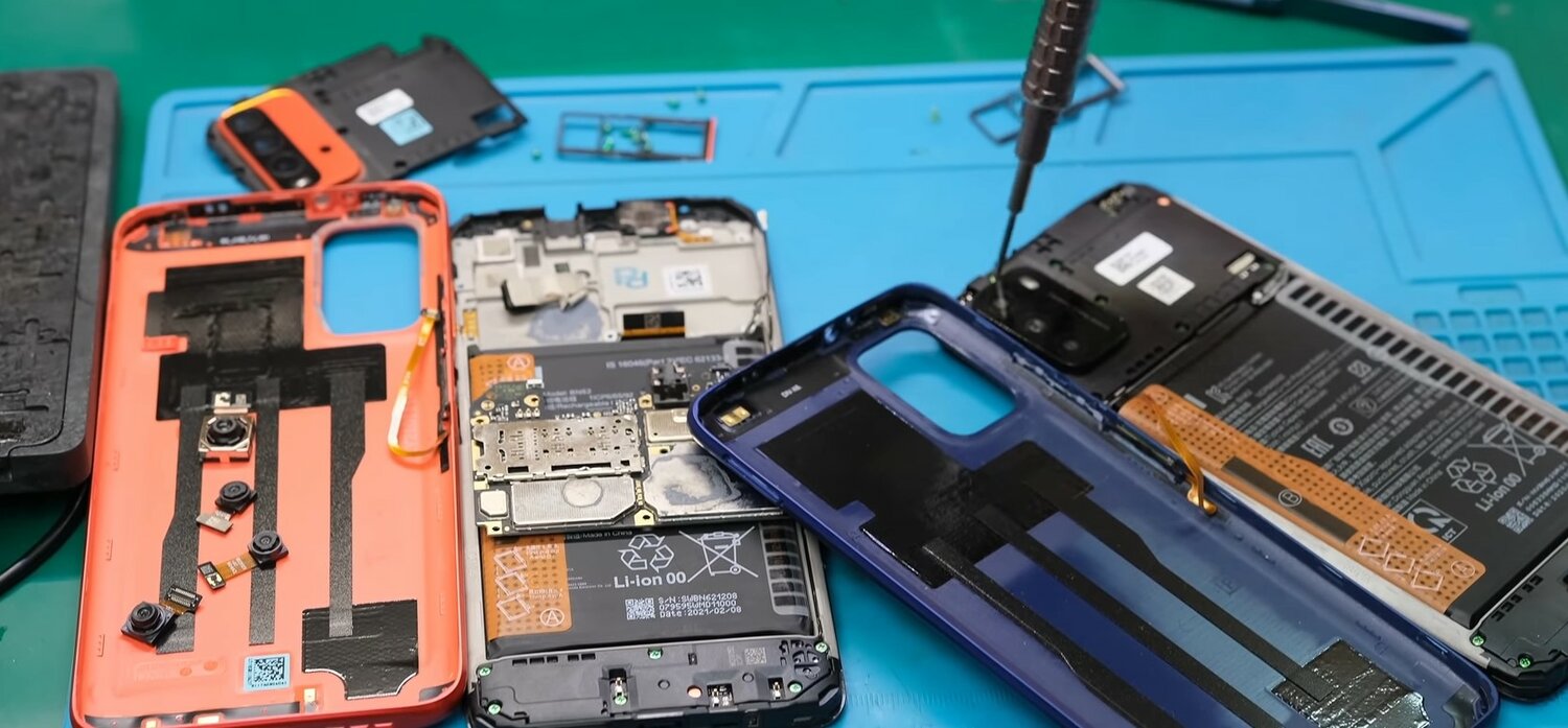 ремонт смартфонов, телефон ремонт, разобранный телефон, mobile repair, плата xiaomi x3 nfc