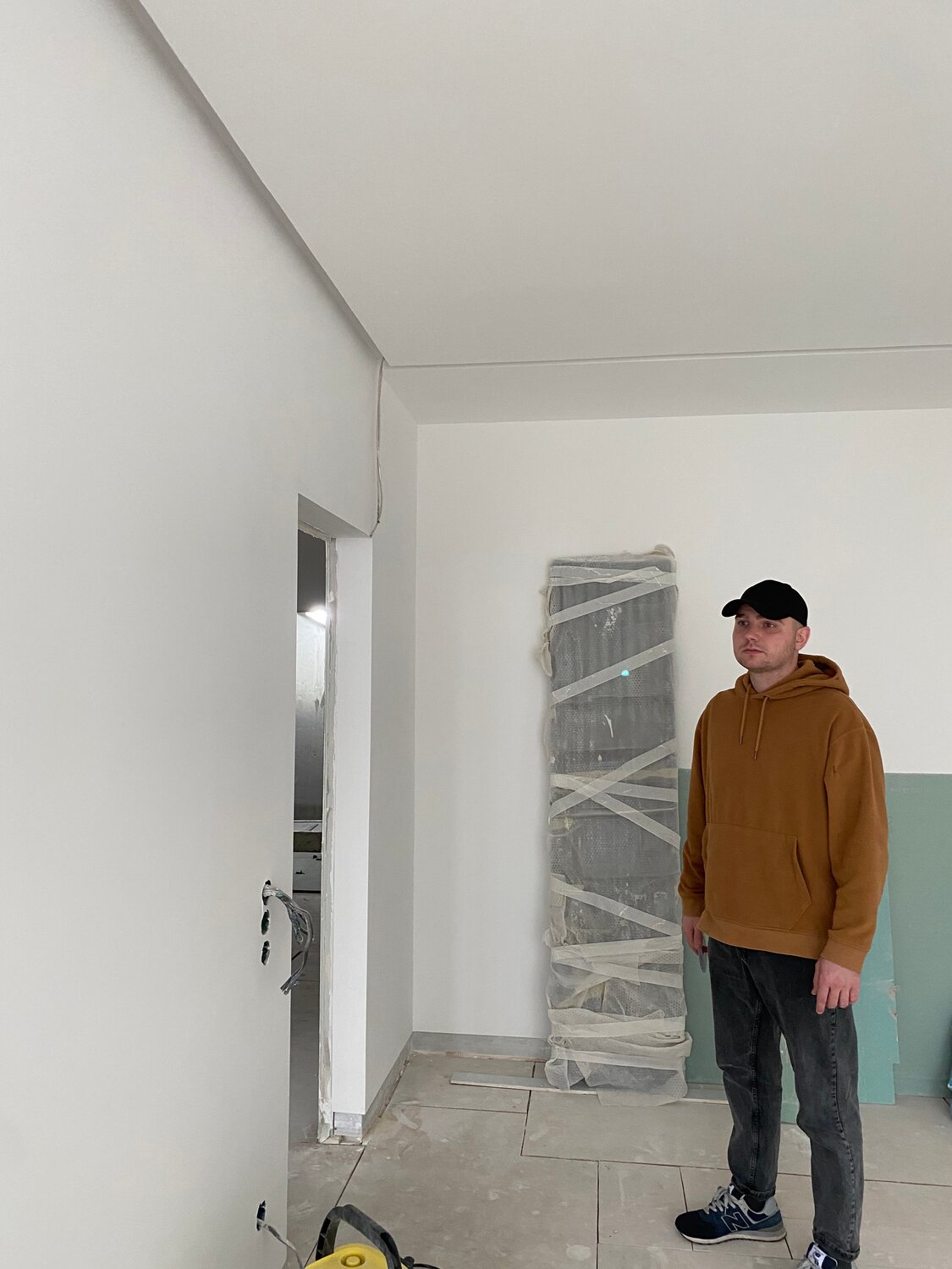ремонт, квартира, шпатлевание стен, внутренние стены, штукатурка стен