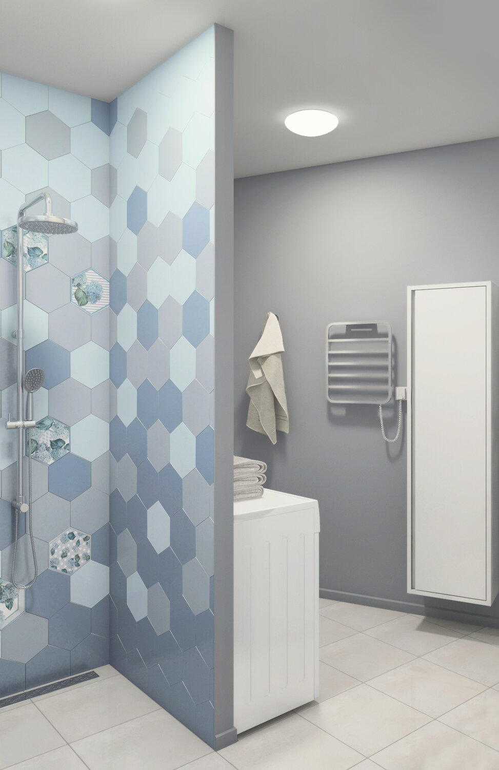 аньет керама марацци, плитка керама марацци аньет, плитка аньет kerama marazzi, буранелли керама марацци, дизайн ванной комнаты 2023 новинки