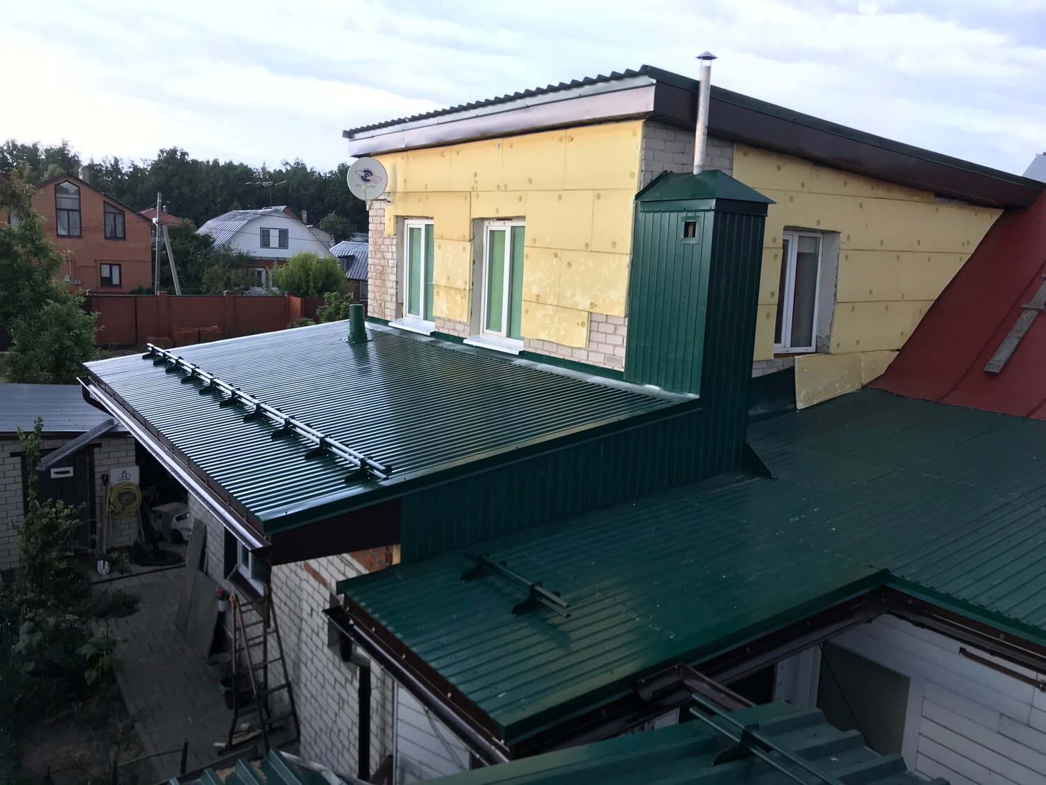 кровля, покрытие кровли, кровля металлическая, оцинкованная кровля, крыша кровля