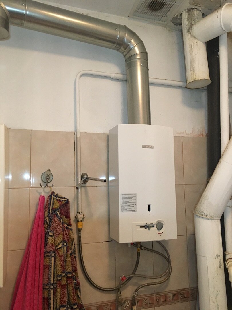 монтаж газовой колонки, газовая колонка в квартире, газовая колонка, газовая колонка нева люкс 6011, установка газовой колонки