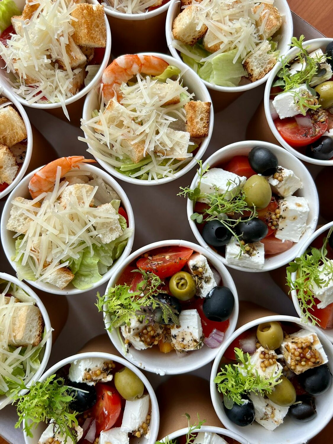 салаты кейтеринг, еда, салаты и закуски, закуска, закуска для фуршета