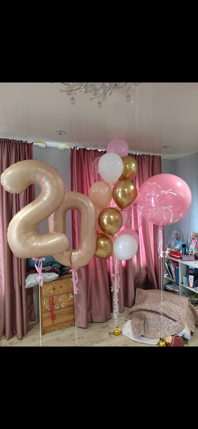шары на день рождения 20 лет, шары на день рождения 30 лет, шары на день рождения 25 лет, гелиевые шары, шары на день рождения девушке