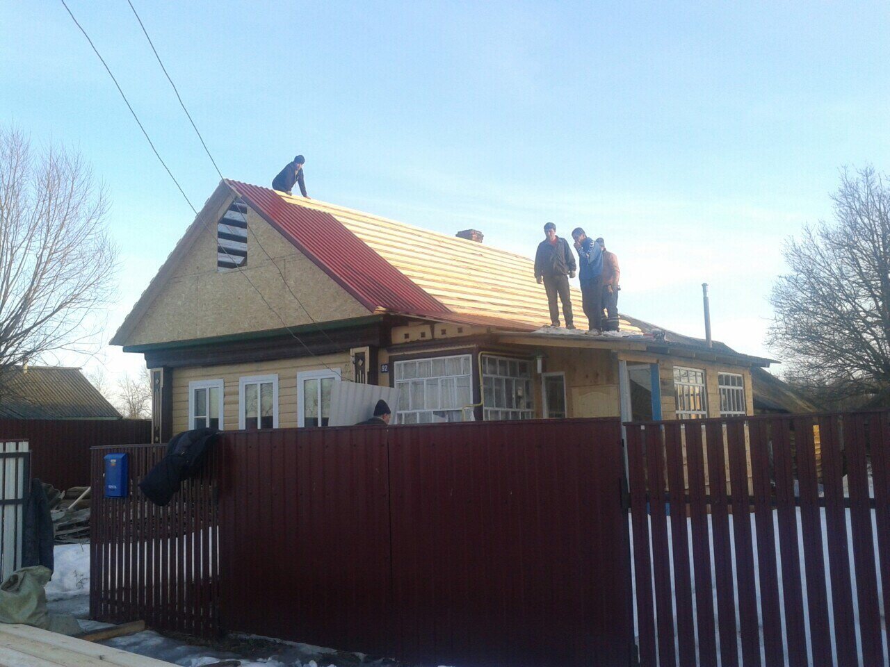 Реставрация крыши