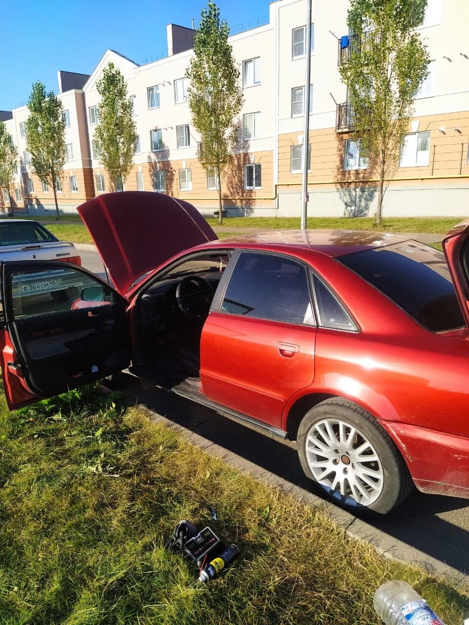автомобиль, авто, авто бу, красное авто, седан автомобиль