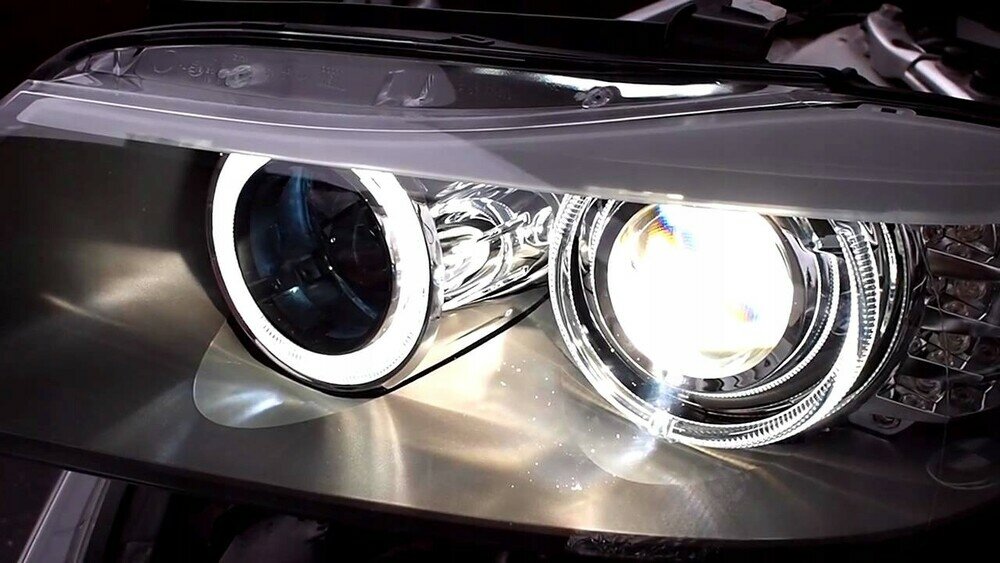 ангельские глазки f30, фары, bi-xenon bmw e90, фары авто, биксенон