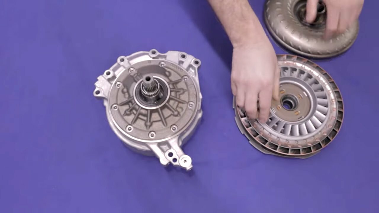ступица насоса акпп 5hp19 бмв, гидротрансформатор акпп range rover p38, масляный насос акпп, акпп, ступица насоса акпп 5l40