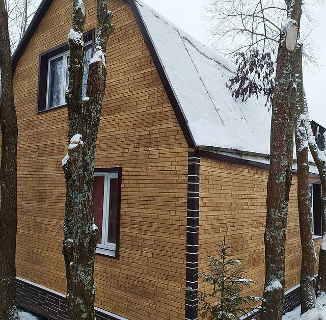 Монтаж фасада из фасадных панелей