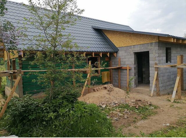 Сделать крышу