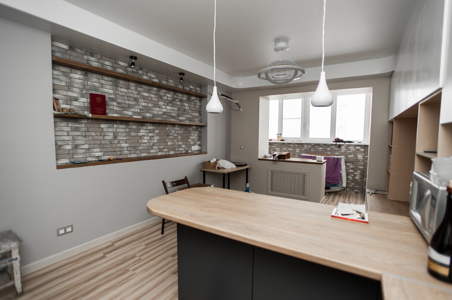 квартира, кухня дизайн интерьер, студии, дизайн студии, стиль лофт