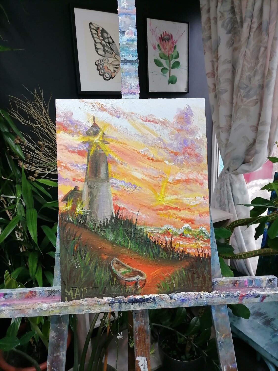 рисунок, картины, художник, живописные картины, рисуем маслом
