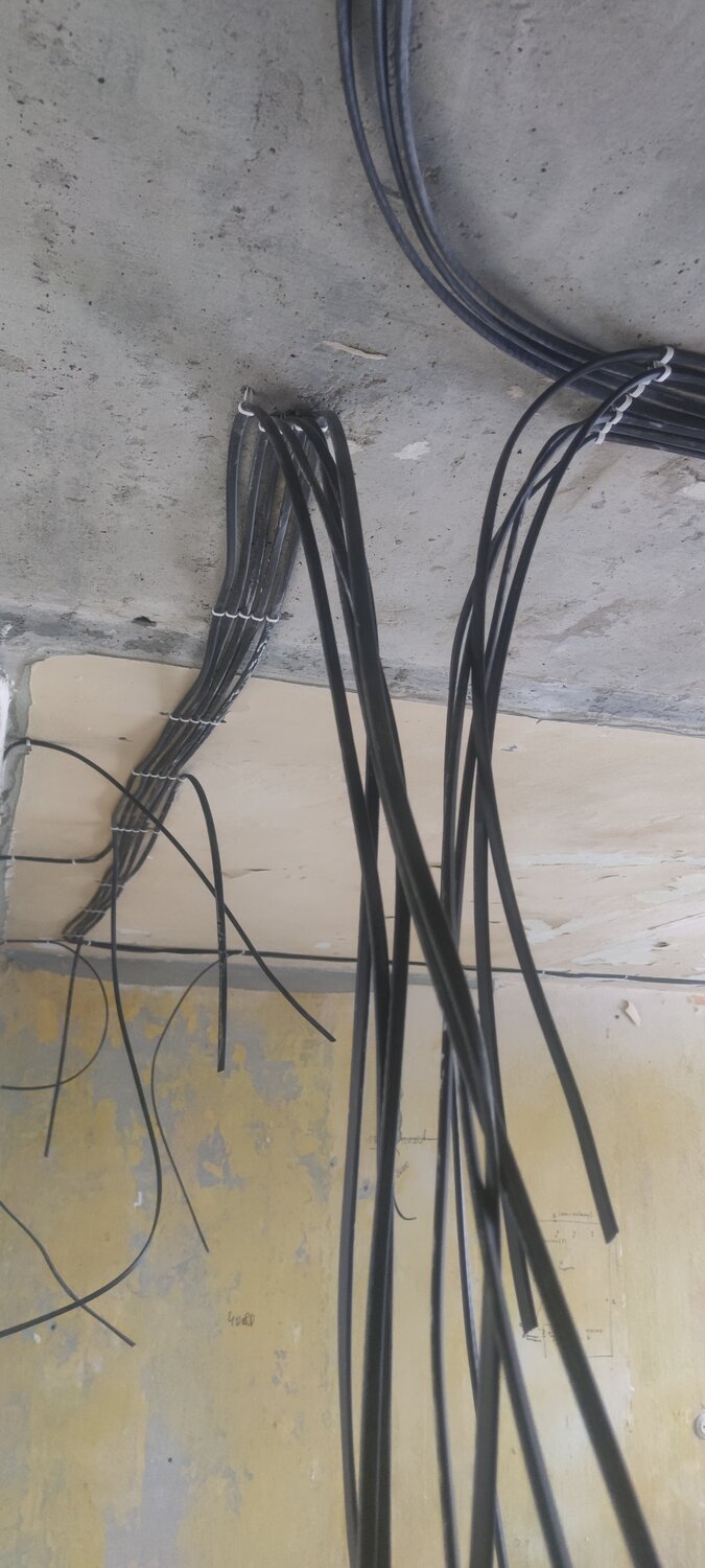 монтаж электропроводки, электропроводка, прокладка электропроводки, монтаж кабеля