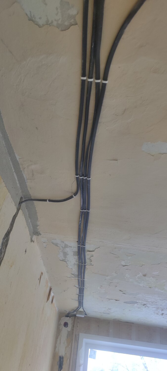прокладка электропроводки, монтаж электропроводки, электропроводка, монтаж кабеля, замена электропроводки