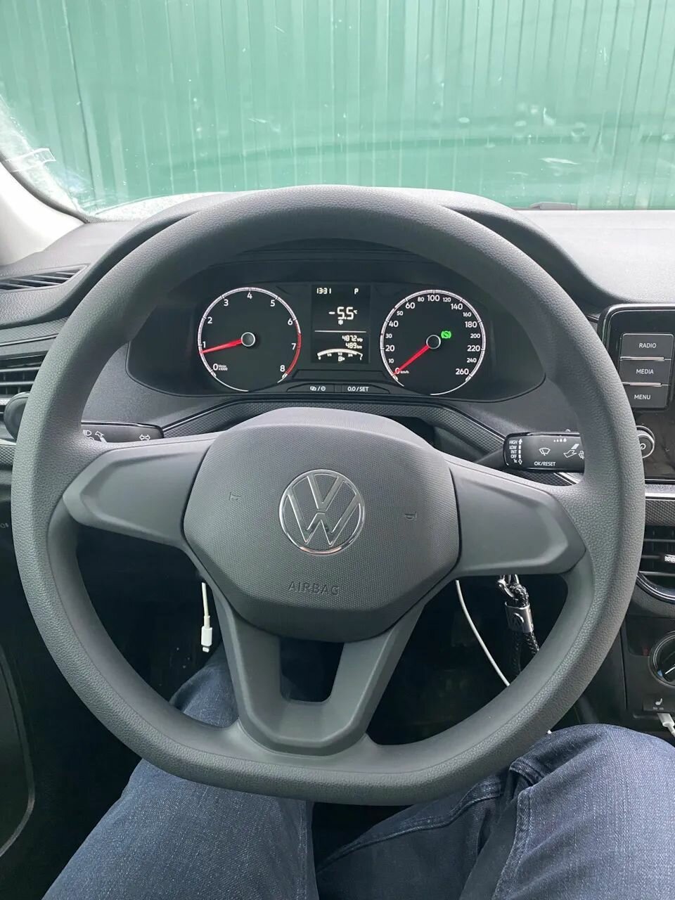 volkswagen polo 2020 новый руль, руль фольксваген джетта 6, volkswagen polo, руль volkswagen polo 2021, Skoda Fabia II Рестайлинг