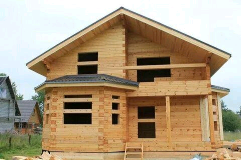 деревянный дом из бруса 150х150, дом из бруса, строительство дома из бруса, строительство домов из бруса, сруб дома из бруса