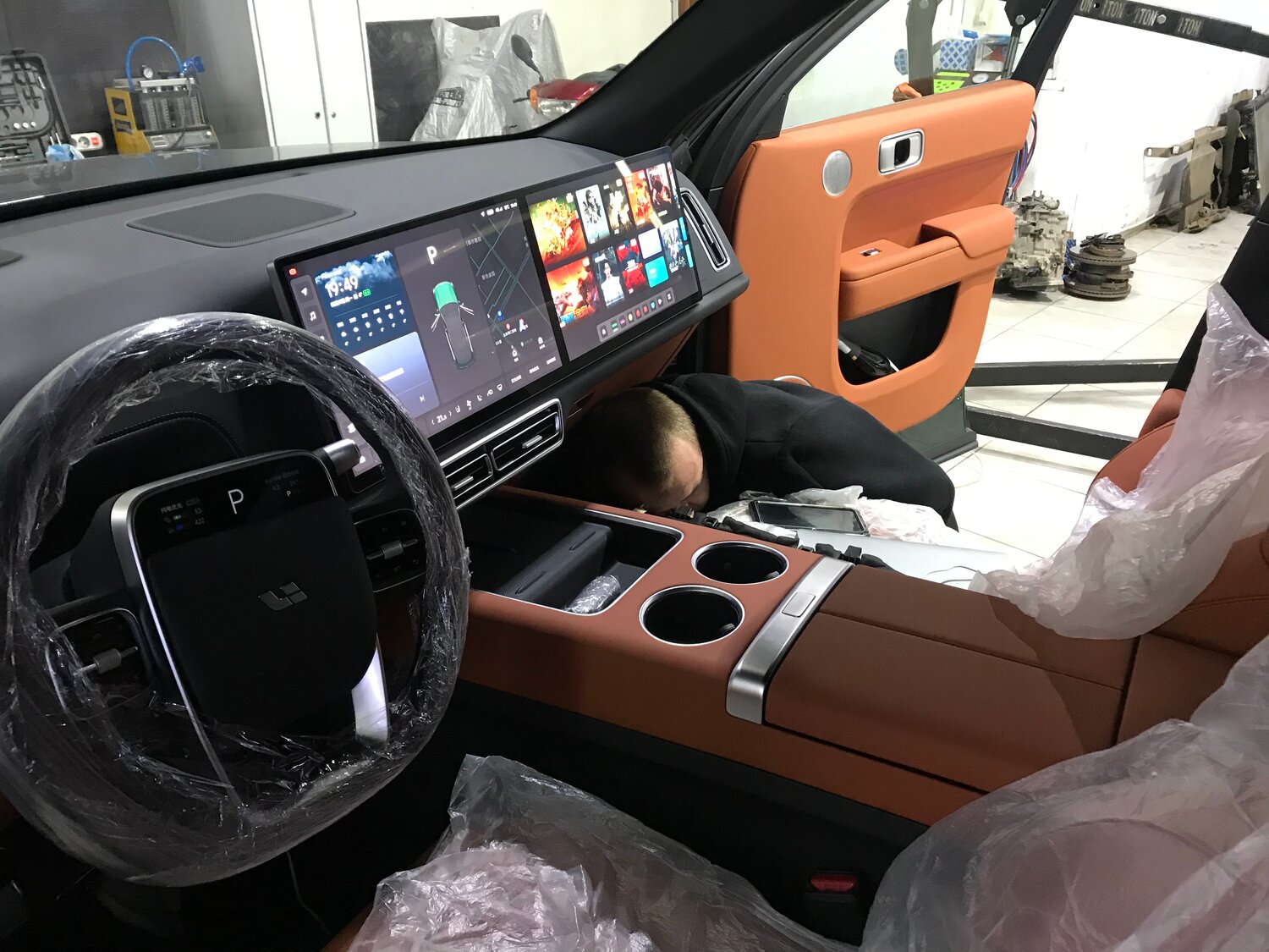 салон машины, lixiang l7, китайский электромобиль, lixiang (li auto) l7, авто