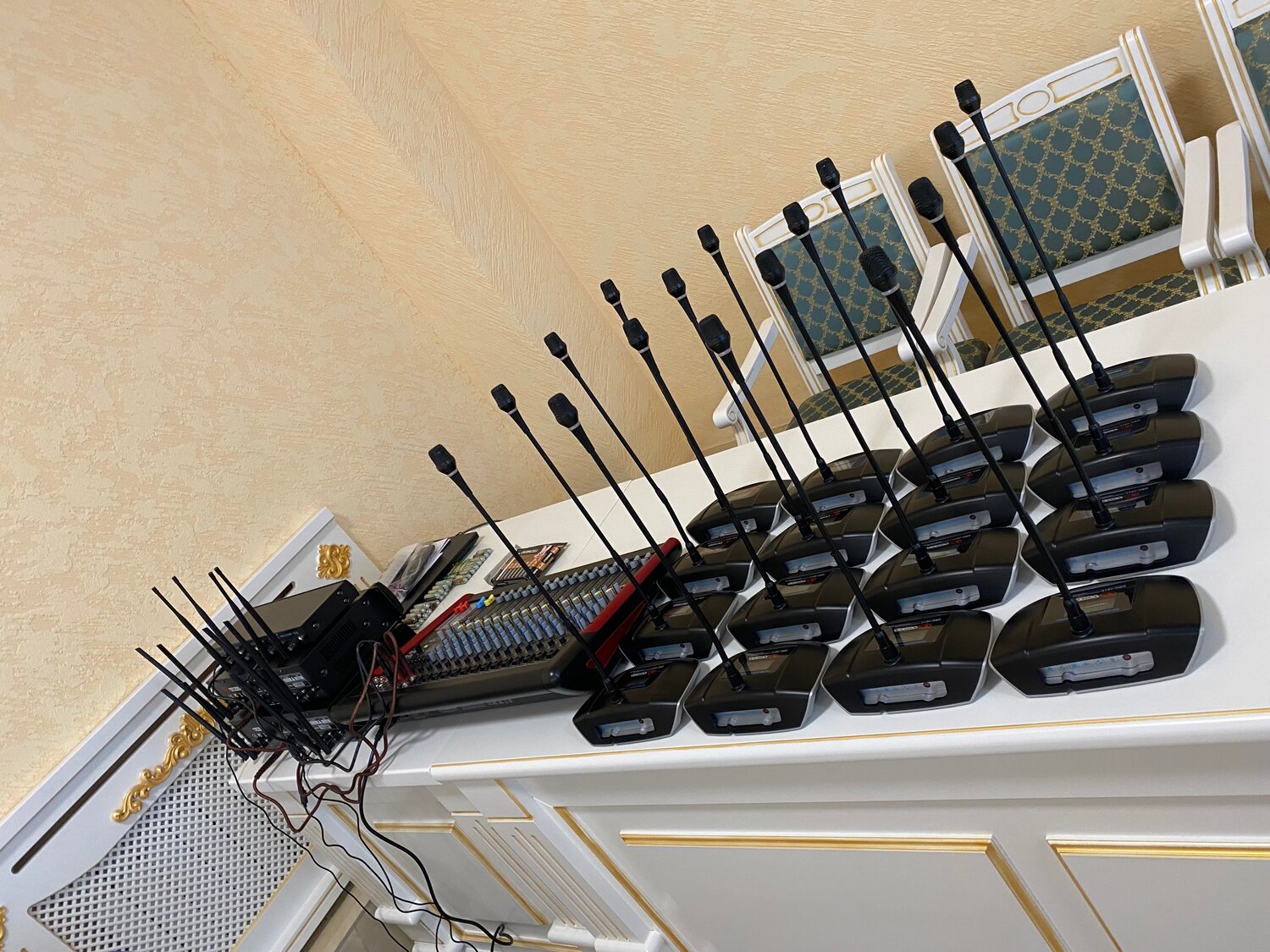 цифровой беспроводной микрофон для конференц-связи модель: ts-358, wireless, wireless conference microphone, motorola apx 3000, беспроводной микрофон