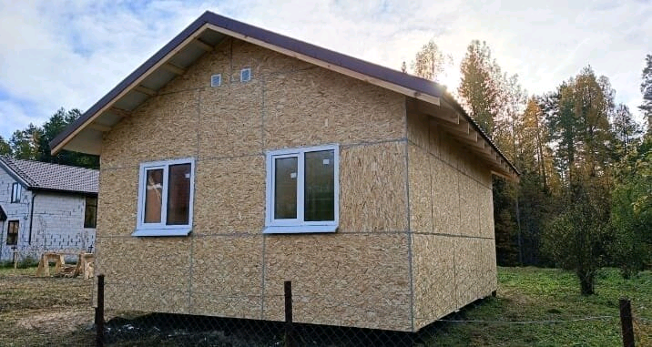 загородный дом, дом из осб