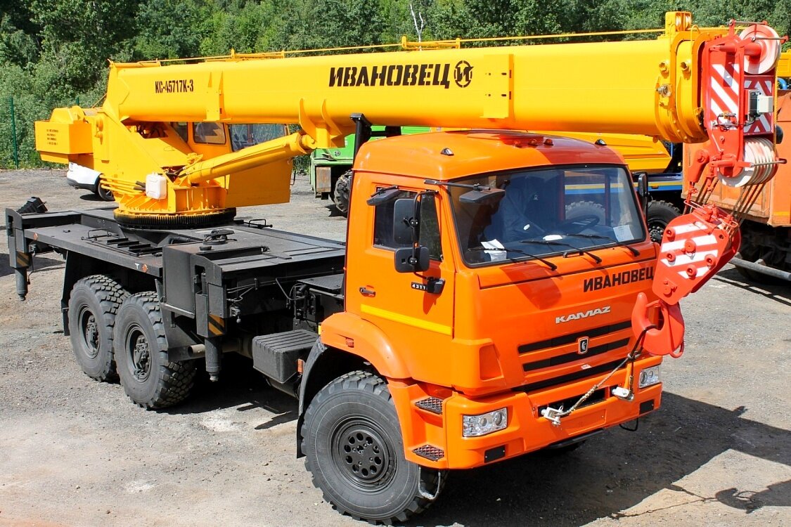 автокран кс-45717, ивановец автокран, автокран 25т ивановец камаз, автокран маз, автокран 25 тонн