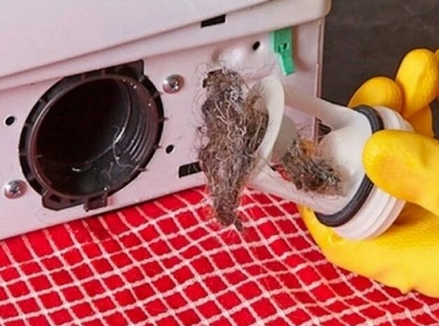 для чистки стиральной машины, фильтр в стиральной машине, в стиральной машине, стиральная машина не сливает воду, дурно пахнет стиральная машина