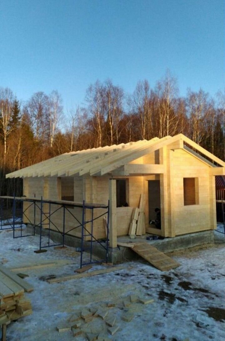 каркасный дом