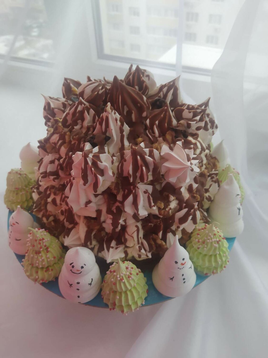 ежик торт, шоколадный торт, торт десерт, chocolate truffle cake, украшение торта