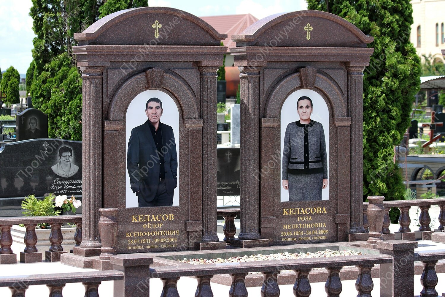 элитные памятники, двойные гранитные памятники, памятник, красивые памятники, надгробные памятники