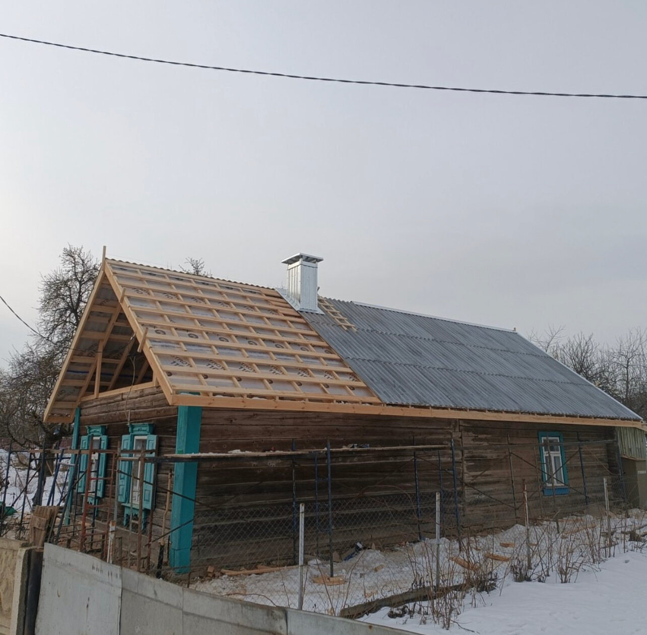крыши бани, металлочерепица на крыше, сделать крышу, дом в, металлочерепица монтаж