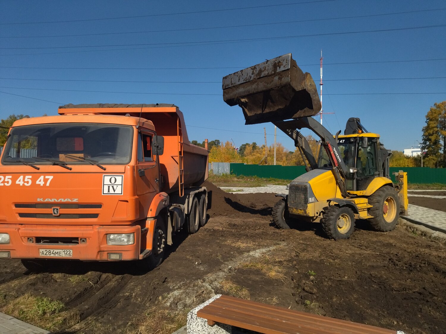 дорога, спецтехника, техника, автомобильная дорога, строительная техника
