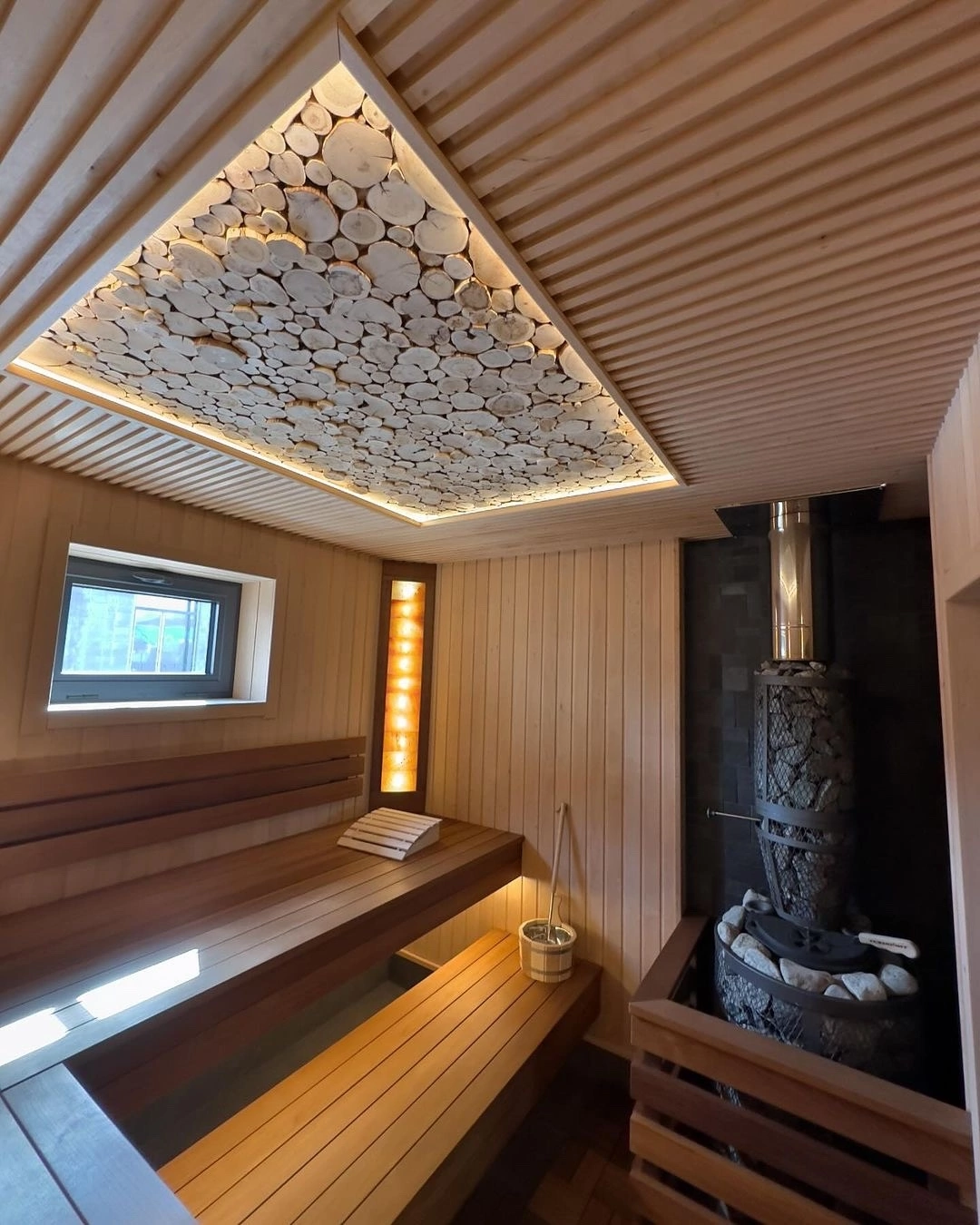 отделка бани, современная баня, дизайн сауны, отделка сауны, баня