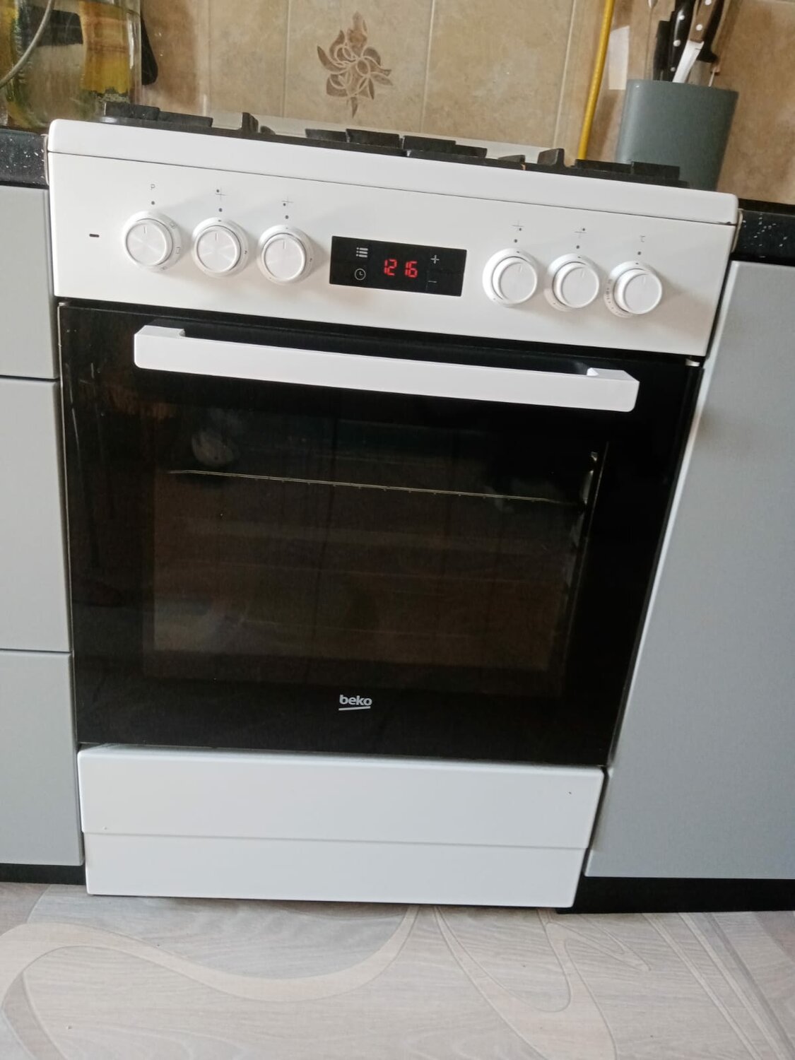 плита beko, электрическая плита beko, газовая плита beko, комбинированная плита beko fse64010dw, газовая плита beko fse62330gwd