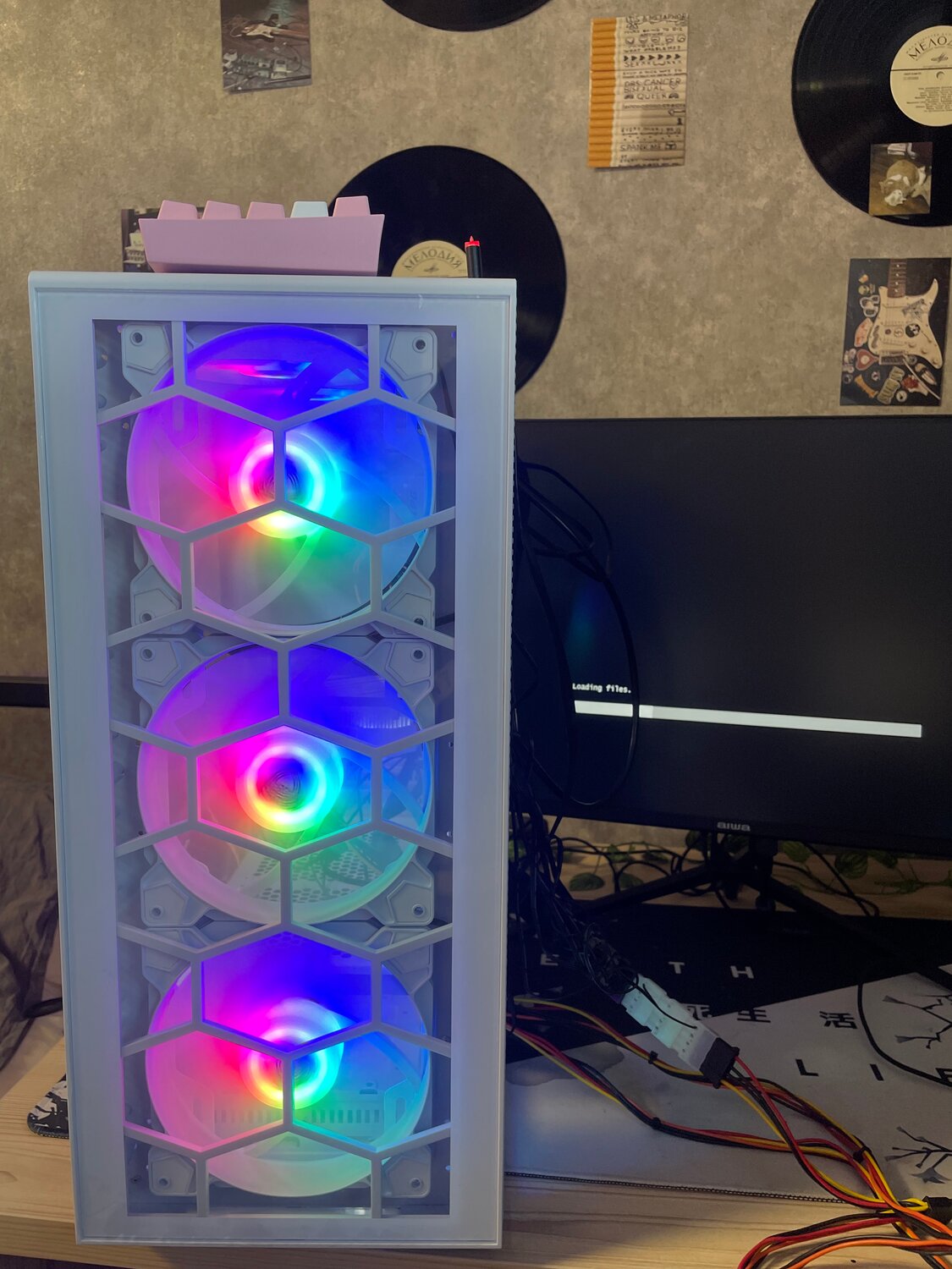 корпус powercase rhombus x4 white led, компьютерные корпуса, корпуса для компьютера, корпуса пк, компьютерные комплектующие