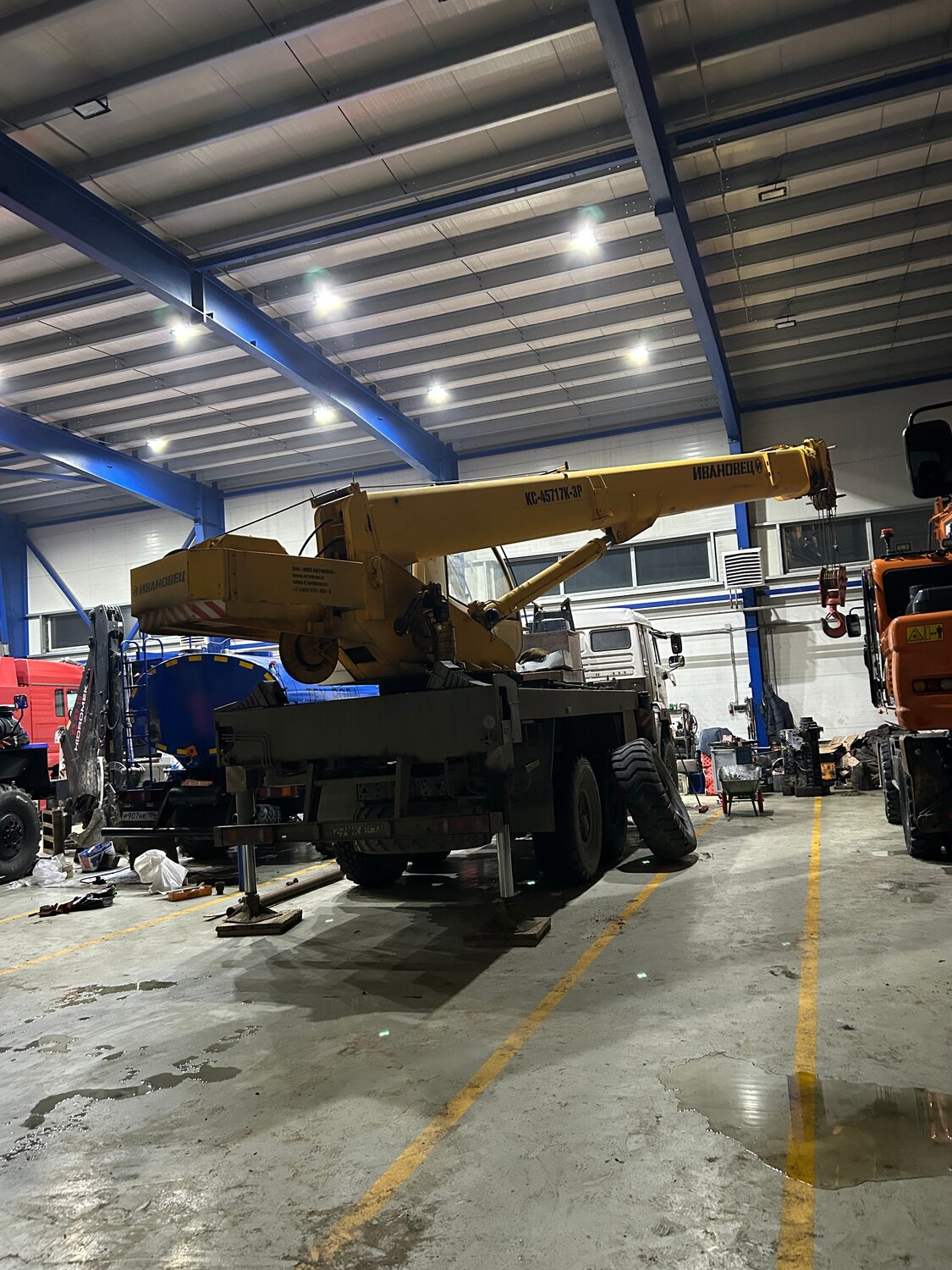 автокран ивановец кс-6577к-3, ивановец автокран, камаз автокран, автокран 25 т, автокран 25 тонн