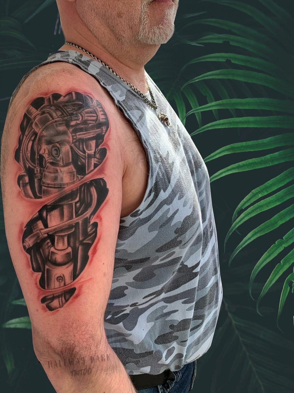 татуировка, tattoo, механические тату, тату rich, тату дизайн