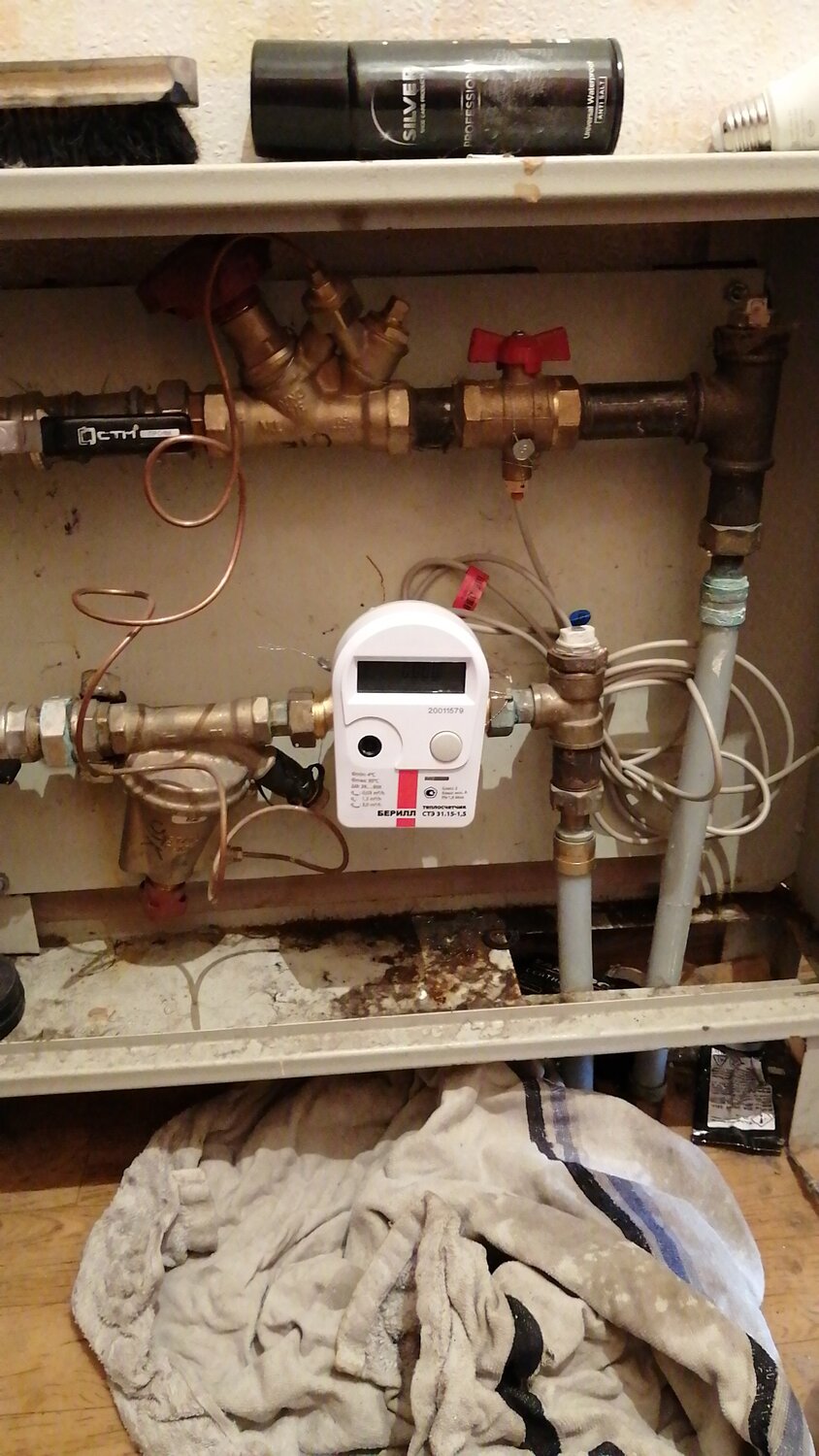 специальный прибор учета тепла