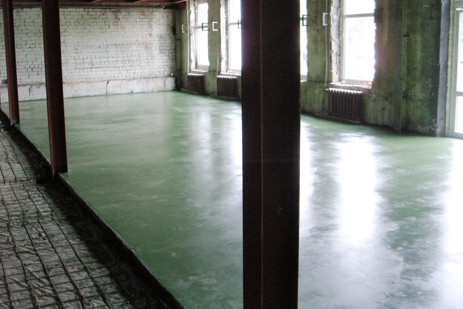 Как выглядит высохший наливной пол - 80 фото