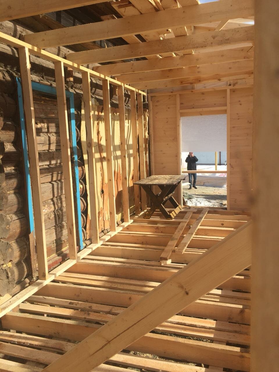 Строительство пристройки к дому