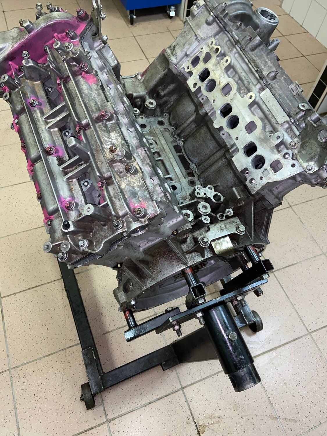 блок двигателя мерседес ом 642, мерседес ом 642, 642.950 om642 v6 diesel, двигатель, двигатель мерседес ом 624