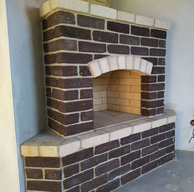 Кладка камина