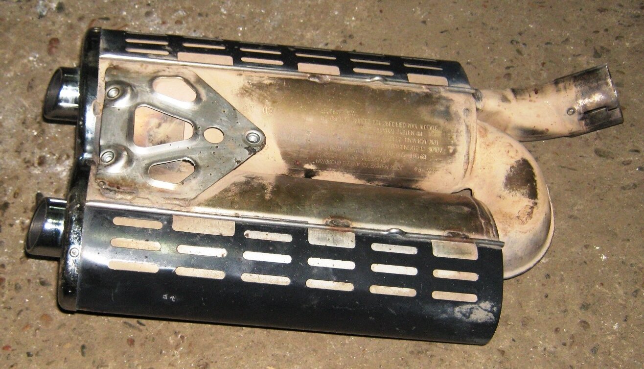 Глушитель из профильной трубы своими руками - 95 фото