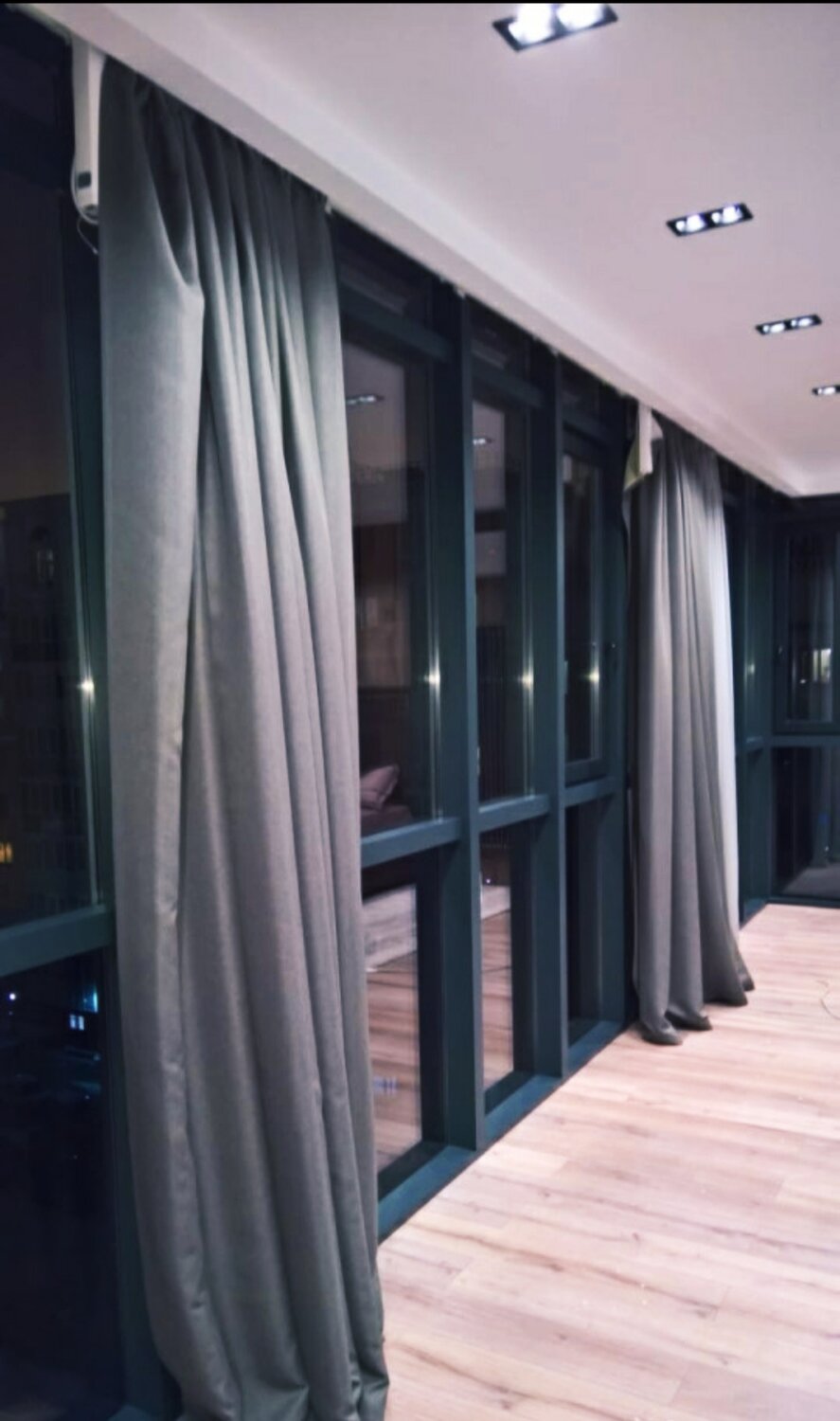 шторе, занавеска, плотные шторы для перегородки, curtain, квартира