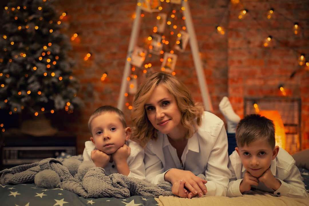 новогодняя фотосессия семейная, ребёнок, семейная фотосессия, новогодняя фотосессия, семейный