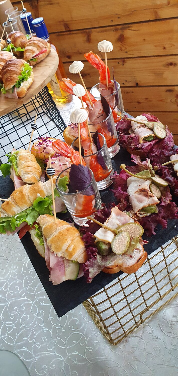 закуска, еда, банкетные блюда греческой кухни, ужин, японские закуски