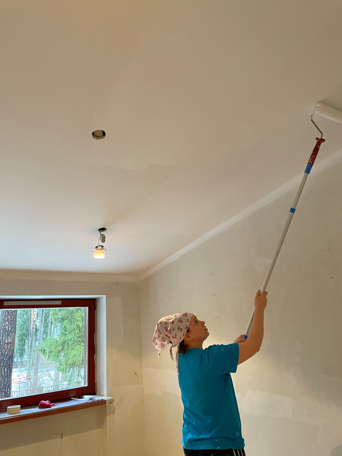 Пулевизатор для покраски потолка водоэмульсионной краской прокат - 90 фото