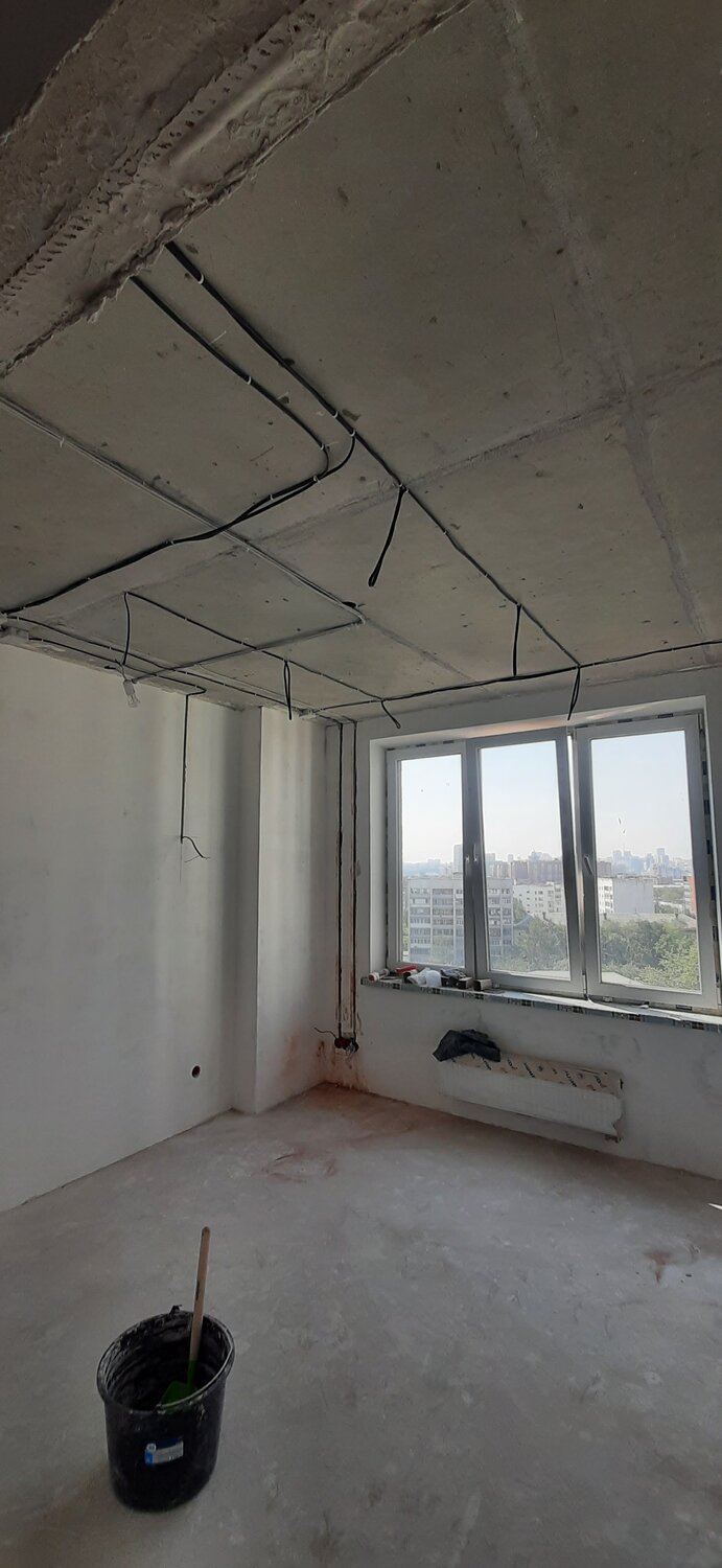 черновая электрика в квартире, панельный дом 121 серия черновая отделка, квартира, штроба для электропроводки, ремонт дома